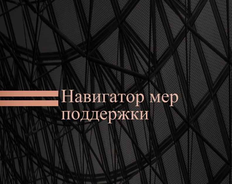Навигатор мер господдержки – актуальные сведения
